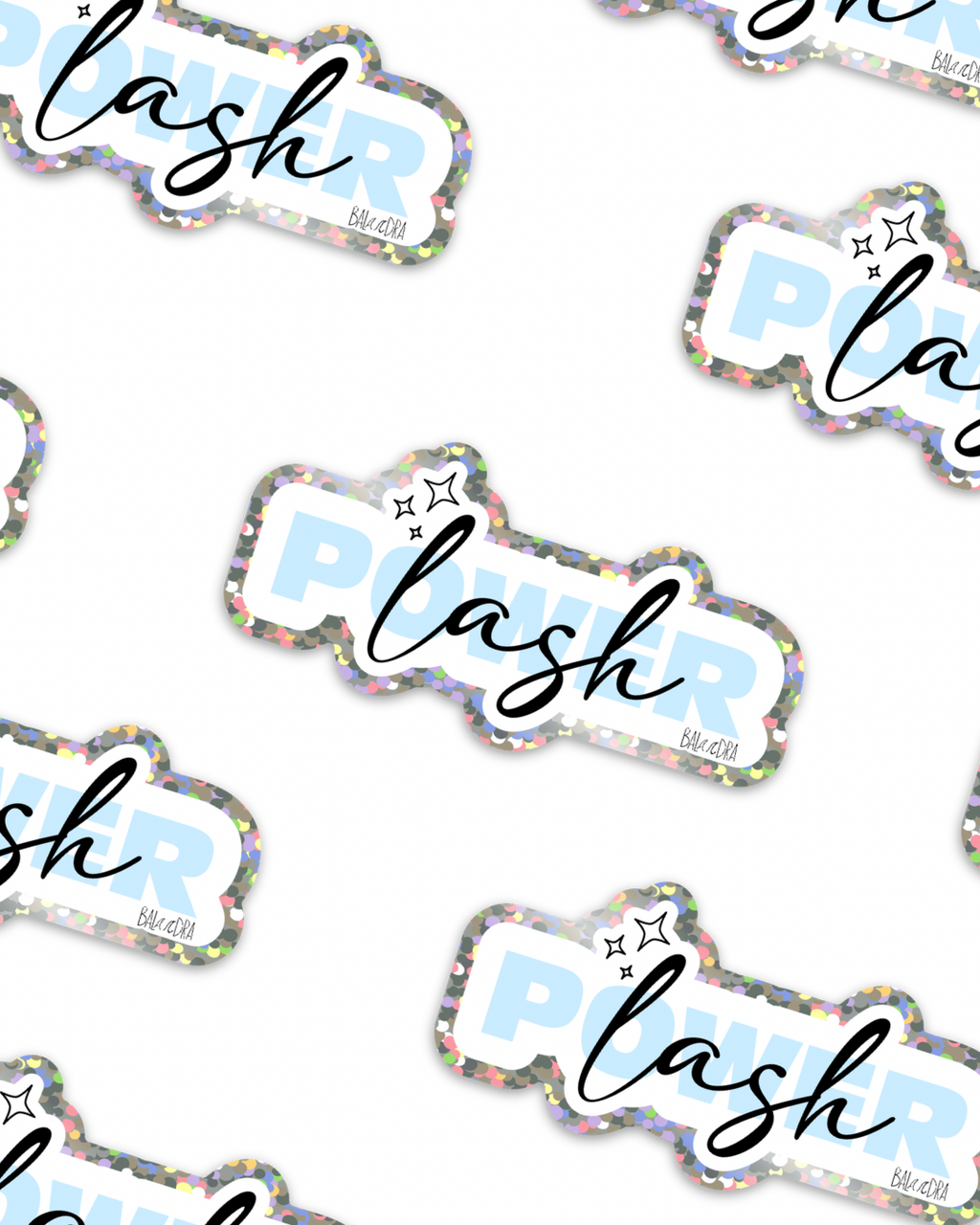 Sticker POWER LASH