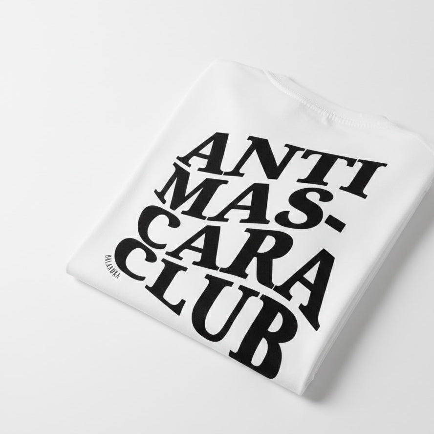 Playera ANTI MASCARA CLUB
