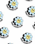Sticker COOL LASHES CLUB