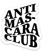 Sticker ANTI MASCARA CLUB