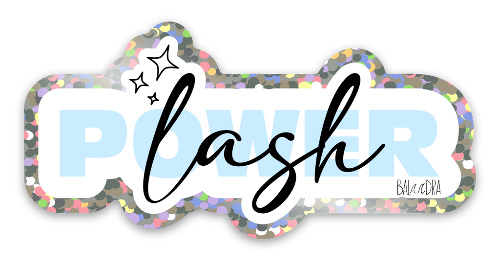 Sticker POWER LASH